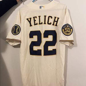 2020 Yelich jersey stitched